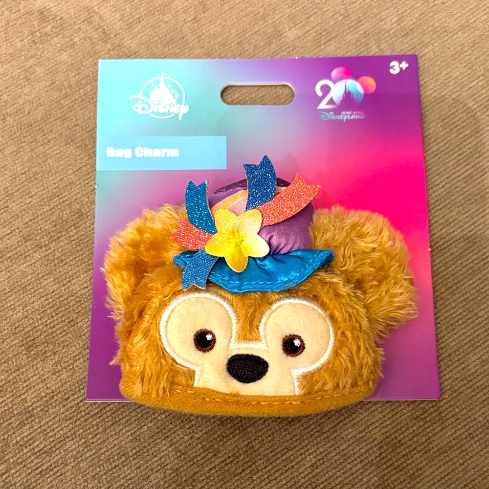 Hong Kong Disneyland 20th Anniversary Duffy Bag Charm